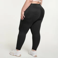 Plus Size FLX Ascent High-Waisted 7/8 Ankle Leggings Little Ballerina