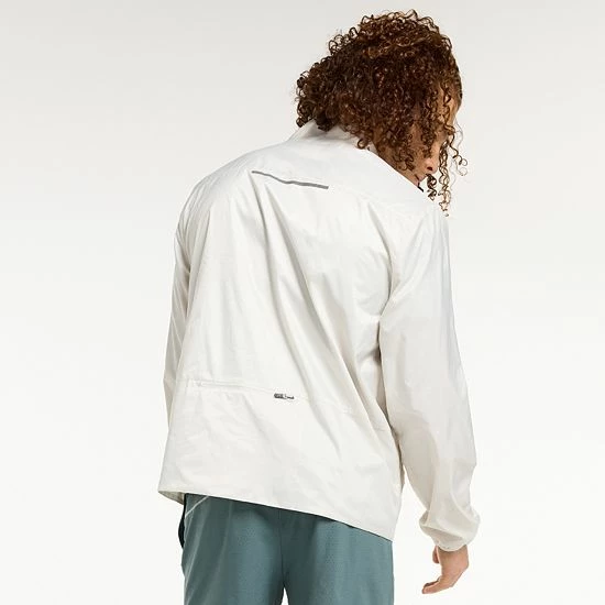 Men's FLX Packable Windbreaker Jacket Charcoal - Image 2