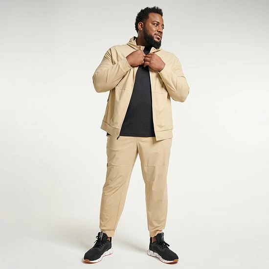 Big & Tall FLX Performance Joggers Australian Wood - Image 3