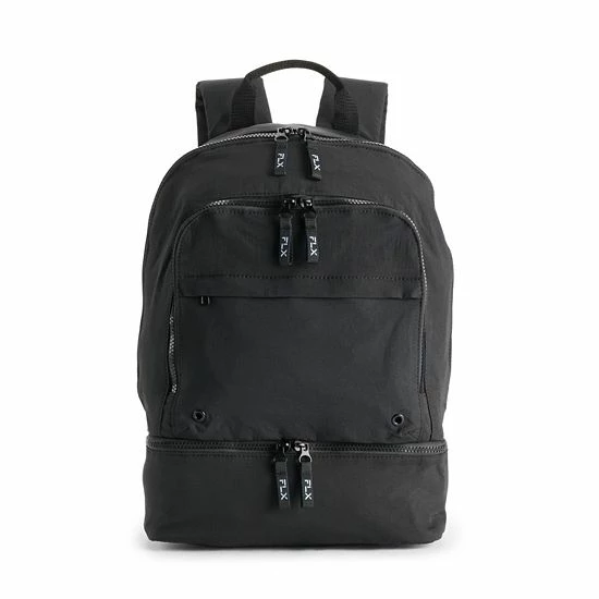 FLX Top Zip Backpack Black - Image 4