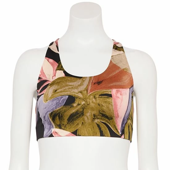 FLX Ascent Medium-Impact Sports Bra Mineral Black - Image 5