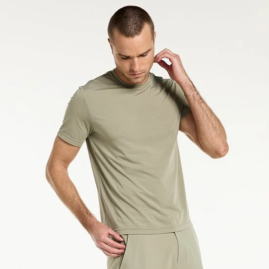 Men's FLX 3-Pack Dynamic Comfort Tee Set Mineral Black - Image 3