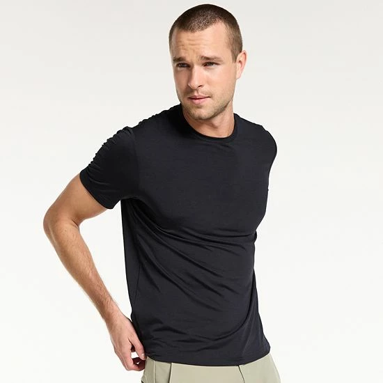 Men's FLX 3-Pack Dynamic Comfort Tee Set Mineral Black - Image 4
