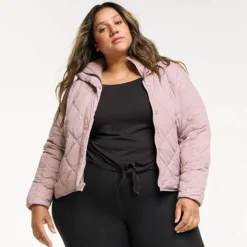 Women's FLX Quilted Packable Jacket Mineral Black