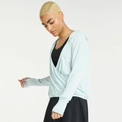 Women's FLX Lightweight Surplice Hoodie Frost Bite