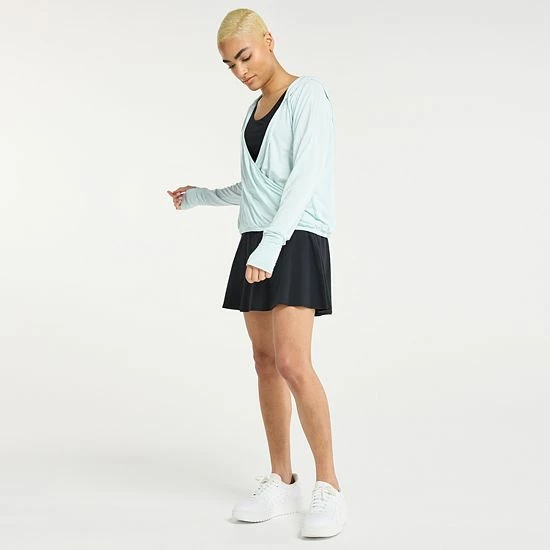 Women's FLX Lightweight Surplice Hoodie Frost Bite - Image 2