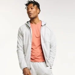 Men's FLX Fleece Hoodie Blue Wash