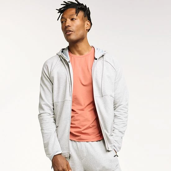 Men's FLX Fleece Hoodie Blue Wash