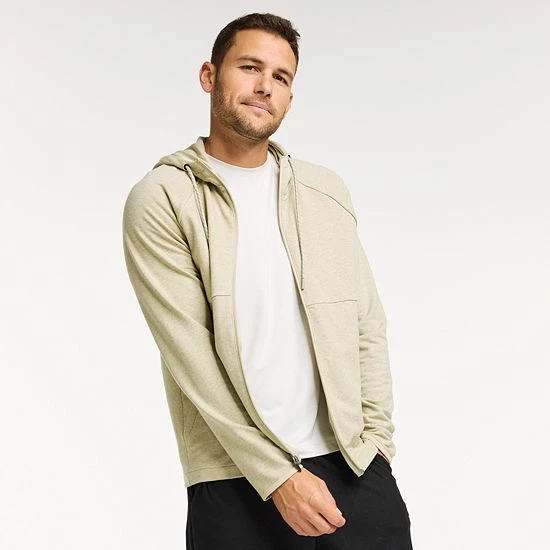 Men's FLX Fleece Hoodie Blue Wash - Image 5