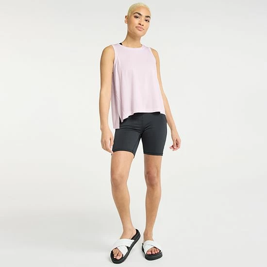 Women's FLX Core High-Low Tank Frost Bite - Image 4