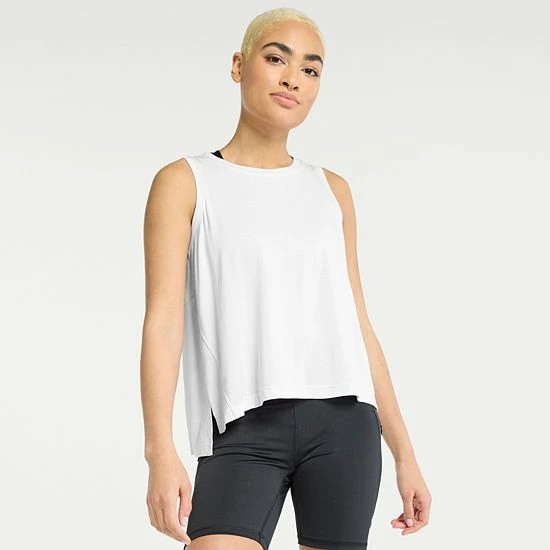 Women's FLX Core High-Low Tank Frost Bite - Image 7