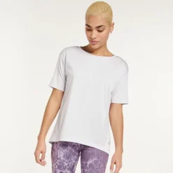 Women's FLX Harmony Front Seam Tee Grace Yellow