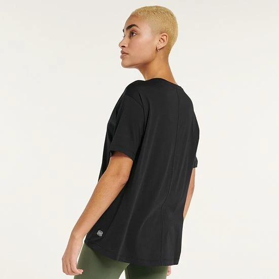 Women's FLX Harmony Front Seam Tee Grace Yellow - Image 2