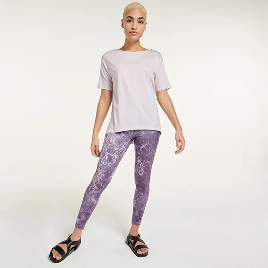 Women's FLX Harmony Front Seam Tee Grace Yellow - Image 4