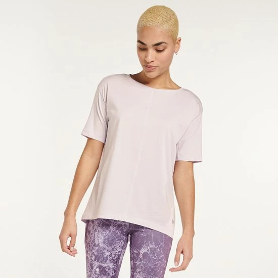 Women's FLX Harmony Front Seam Tee Grace Yellow - Image 16