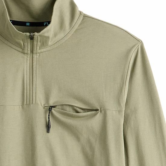 Men's FLX Core 1/4-Zip Pullover Mineral Black - Image 4