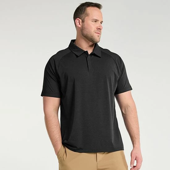 Big & Tall FLX Dynamic Comfort Polo Navy Water - Image 5