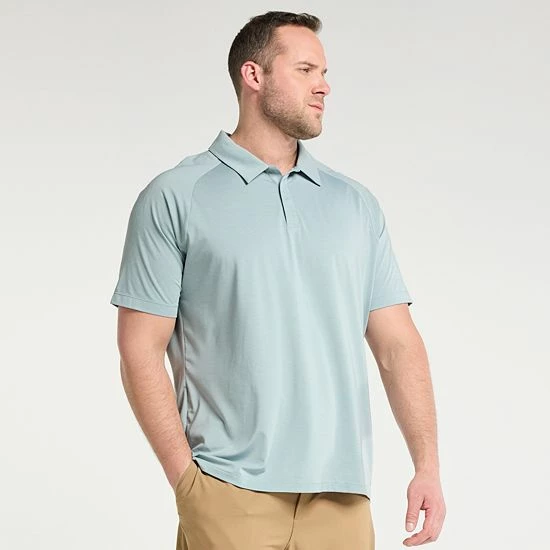 Big & Tall FLX Dynamic Comfort Polo Navy Water - Image 7