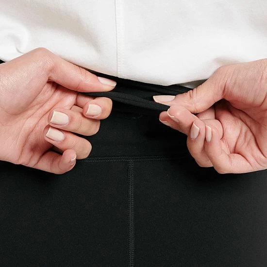 Plus Size FLX Affirmation High-Waisted Bike Shorts Brick Copper - Image 3