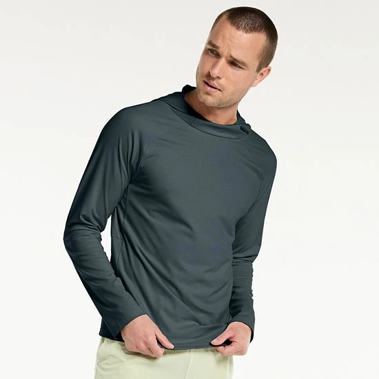 Men's FLX Active Yoga Hoodie Rainy River - Image 4