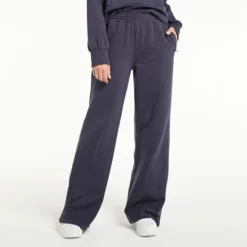 Women's FLX Embrace Paperbag High-Waisted Wide-Leg Pants Bisque Tan