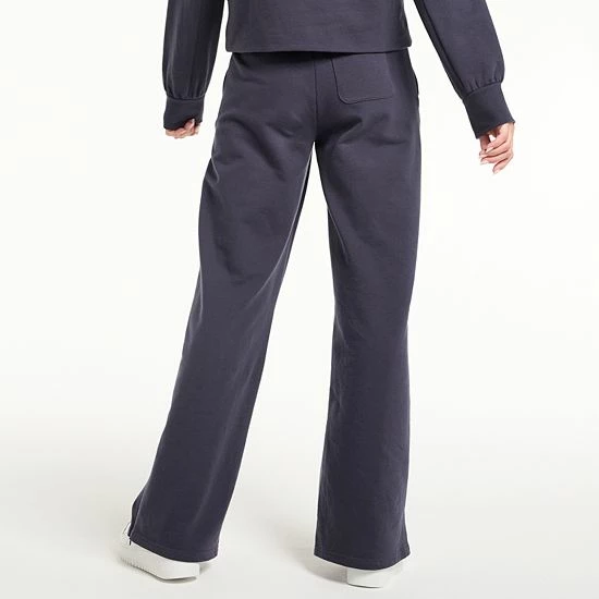 Women's FLX Embrace Paperbag High-Waisted Wide-Leg Pants Bisque Tan - Image 2