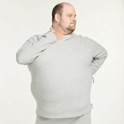 Big & Tall FLX Commuter Fleece Pullover Hoodie Dalton Mint