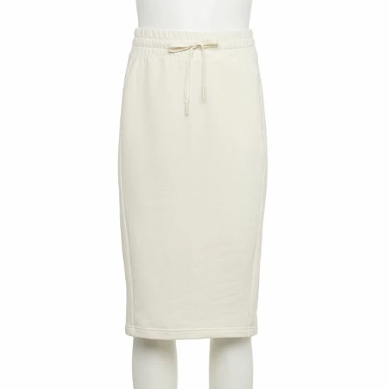 Women's FLX Embrace French Terry Midi Skirt Mauve Foundation