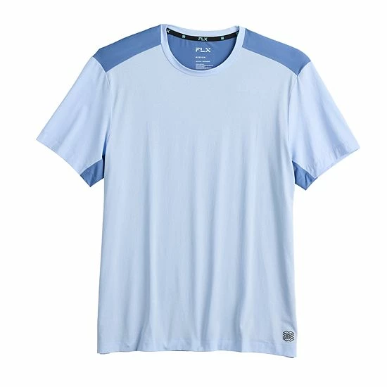 Men's FLX Running Tee Coral Peach - Image 3