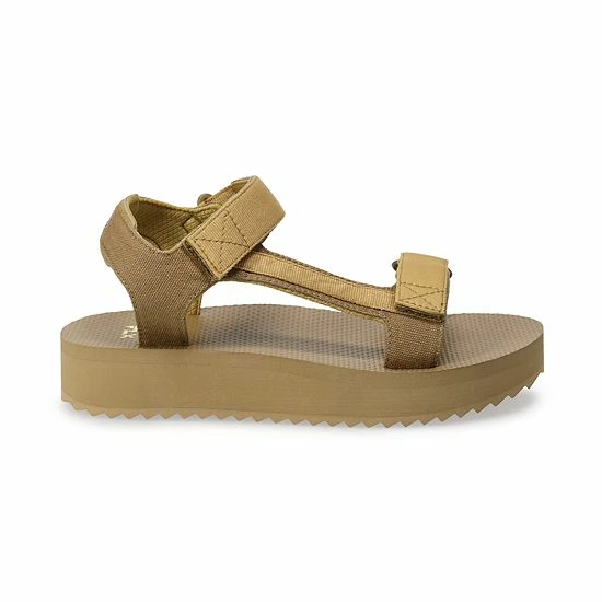 FLX Seek Women's Strappy Platform Sandals Black Onyx - Image 2