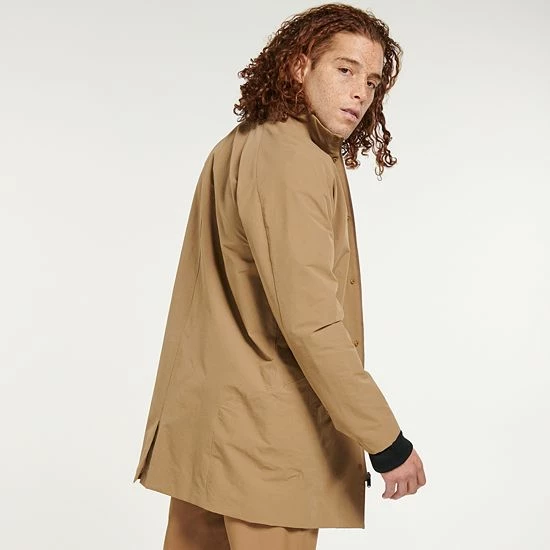 Men's FLX Trench Coat Mineral Black - Image 2