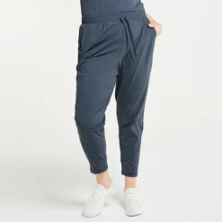 Plus Size FLX Core High-Waisted Joggers Plum Sherry