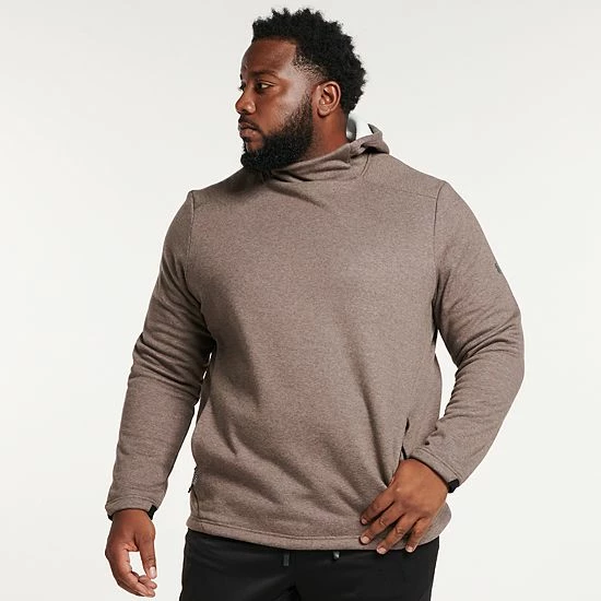 Big & Tall FLX Comfort Fleece Pullover Hoodie Medium Overcast - Image 3