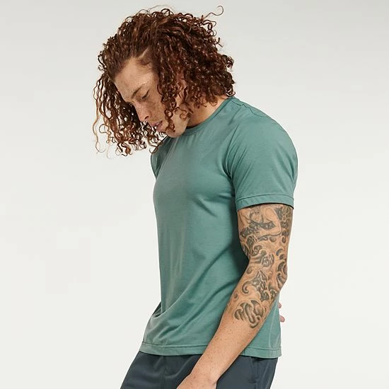 Men's FLX Axis Tee Discreet Military - Image 6