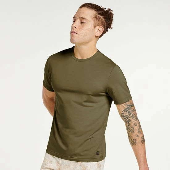 Men's FLX Axis Tee Discreet Military - Image 12