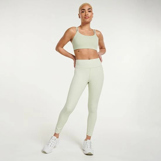 Women's FLX Affirmation Low-Impact Strappy Sports Bra Modern White - Image 3