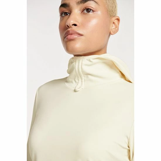 Women's FLX Affirmation Hooded Mockneck Top Plum Pie - Image 3