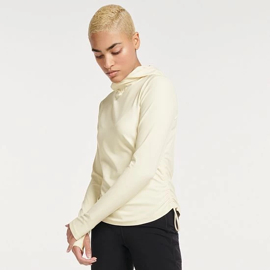 Women's FLX Affirmation Hooded Mockneck Top Plum Pie - Image 8