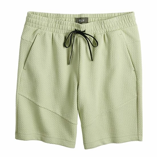 Men's FLX 9" Commuter Fleece Shorts Dalton Mint - Image 3