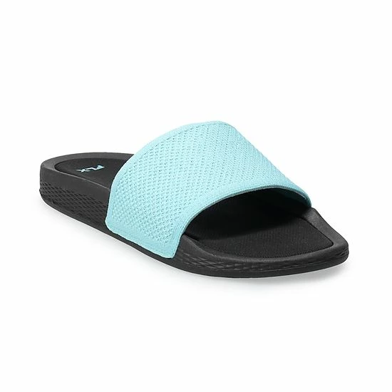 FLX Anchor Men's Comfort Slide Sandals Black Ombre - Image 11