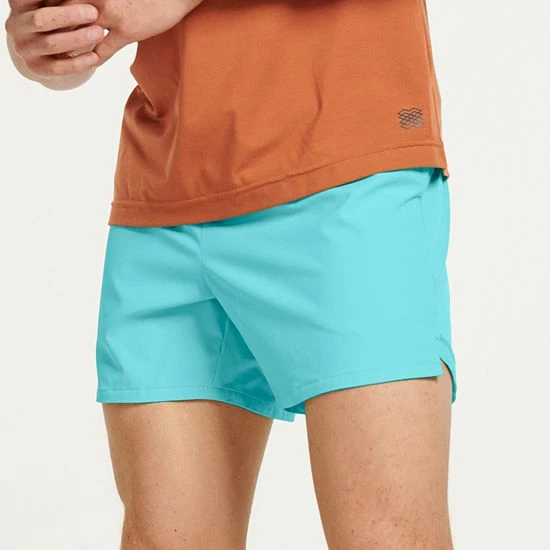 Men's FLX 5" Running Shorts Solomon Sea - Image 11