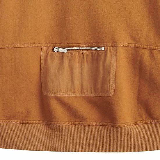 Women's FLX Embrace Fleece Boxy Zip-Up Hoodie Sand Trap - Image 2