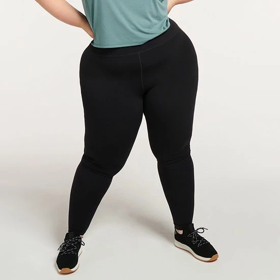 Plus Size FLX Affirmation High-Waisted Leggings Armour Gray - Image 5