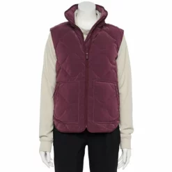 Women's FLX Velvet Packable Vest Midnight Flood