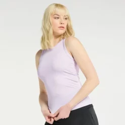 Women's FLX Balance Ribbed Fitted Tank Vintage Heart