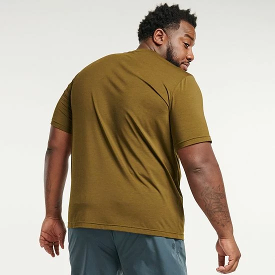 Big & Tall FLX Axis Tee Cliff Gray - Image 2