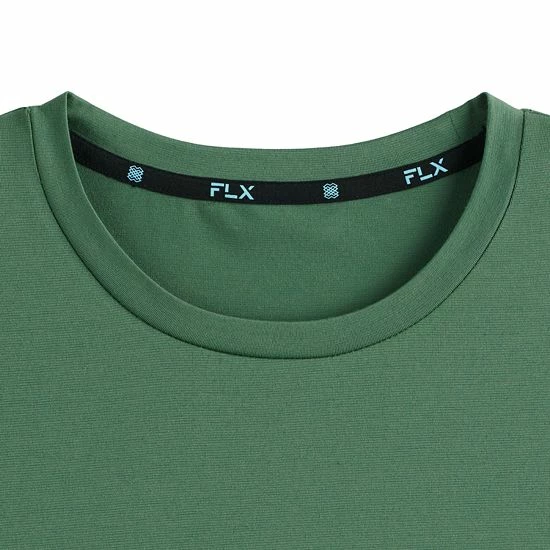 Big & Tall FLX Axis Tee Cliff Gray - Image 3
