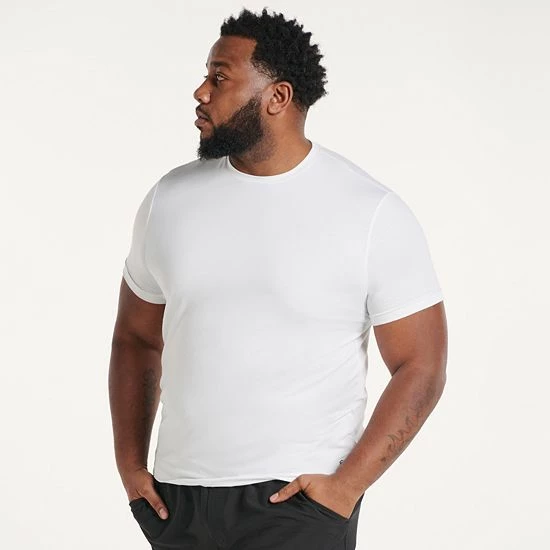 Big & Tall FLX Axis Tee Cliff Gray - Image 8