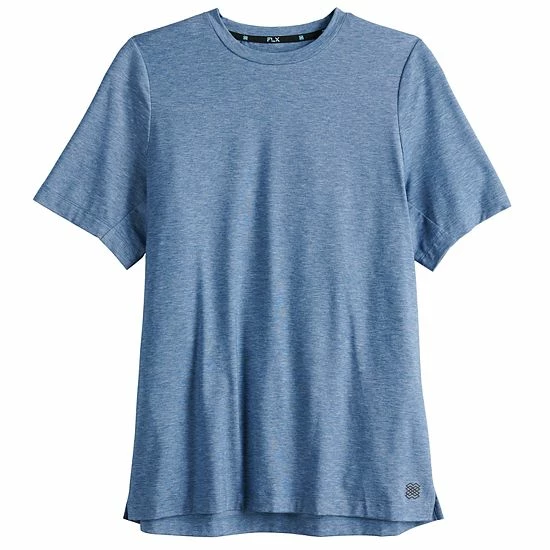 Men's FLX Commuter Training Tee Discreet Green - Image 3
