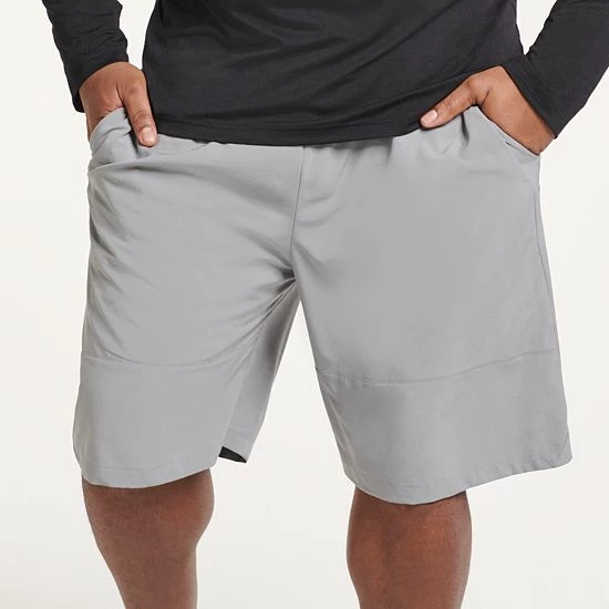 Big & Tall FLX 9" Accelerate Short Cliff Gray - Image 7